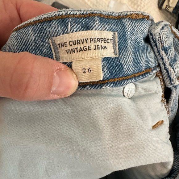 Madewell Curvy Perfect Vintage Jean 26 - Picture 3 of 4